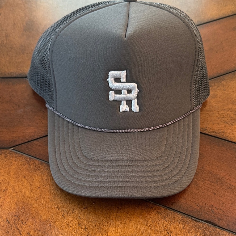 Charcoal Mesh Trucker Hat